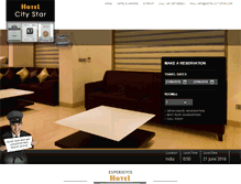 Tablet Screenshot of hotel-citystar.com